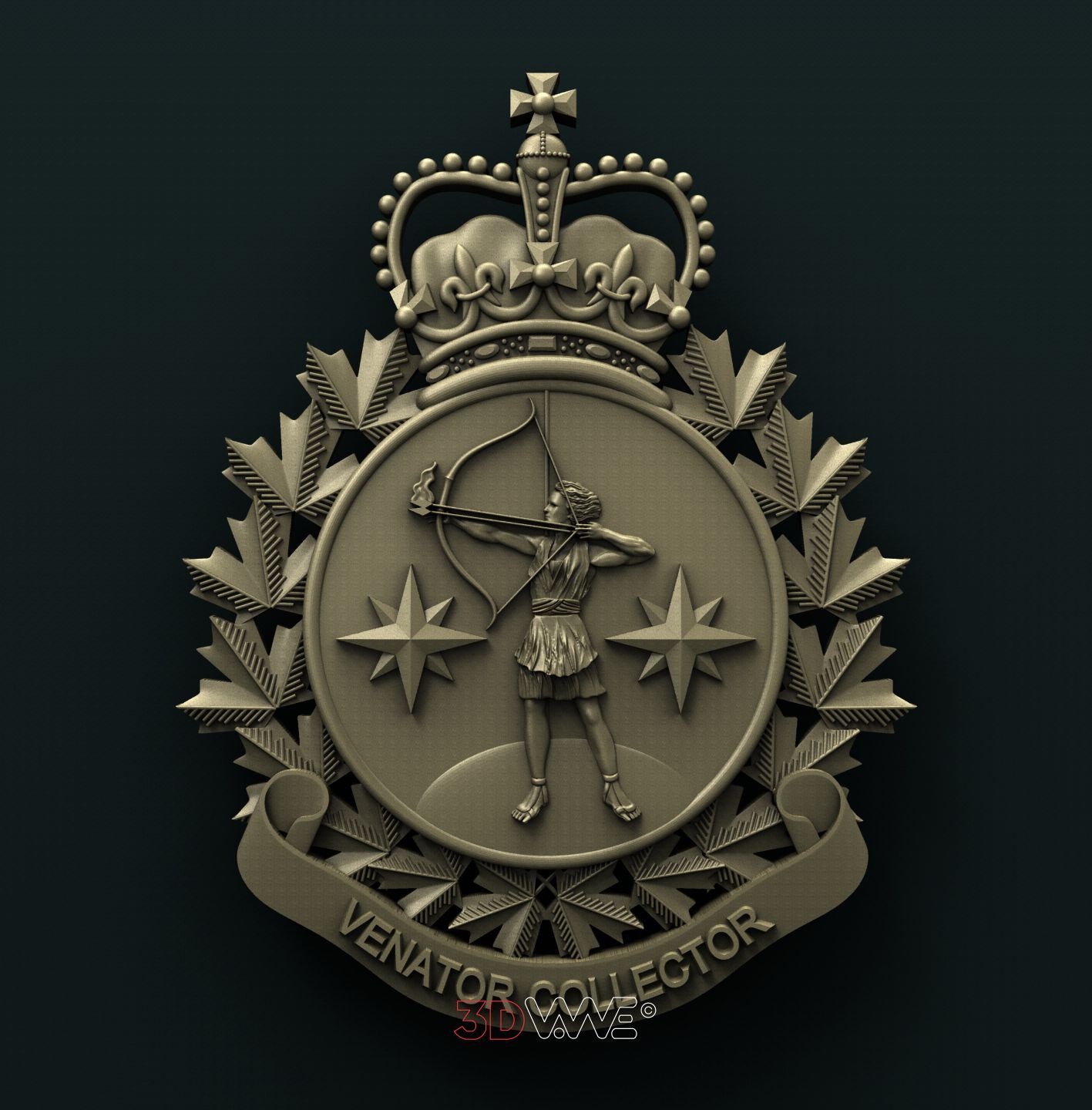 CANADIAN FORCES INTELLIGENCE GROUP 3D STL 3DWave
