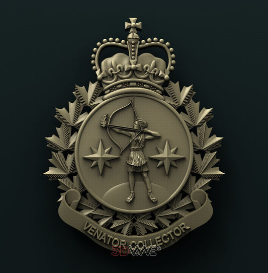 CANADIAN FORCES INTELLIGENCE GROUP 3D STL 3DWave