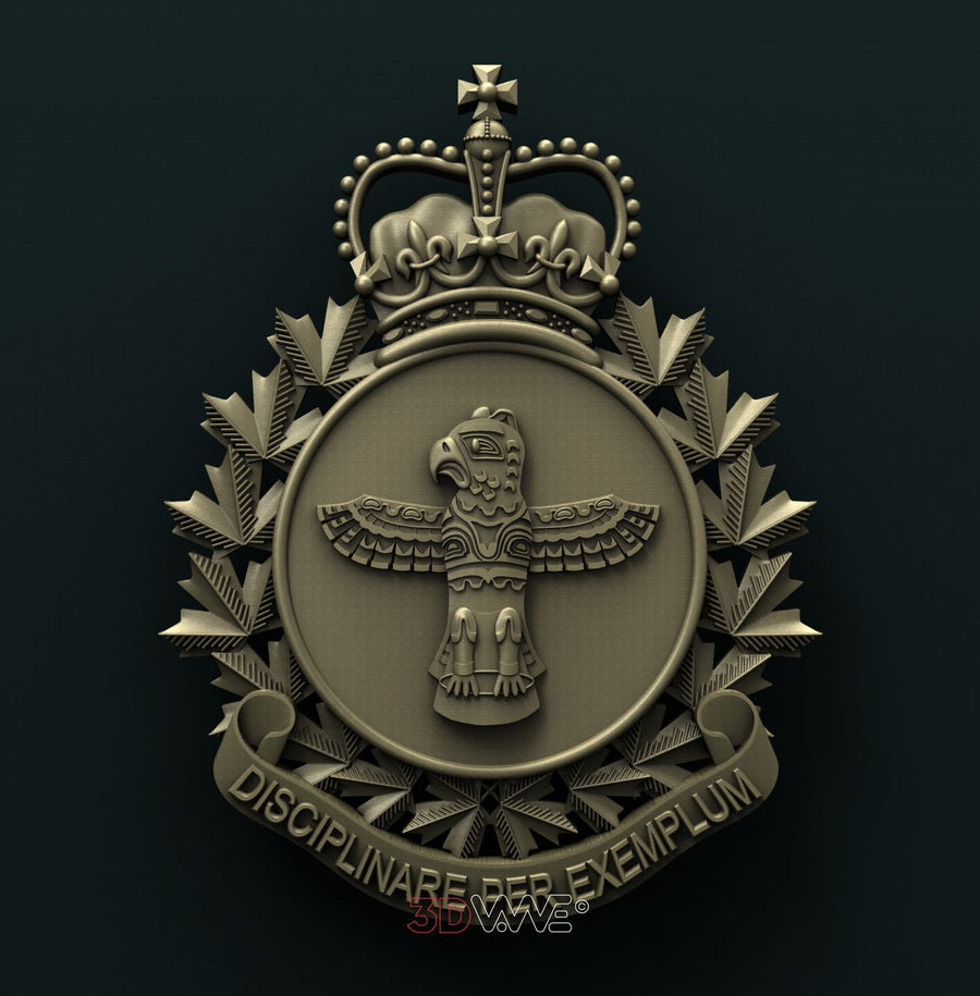 CANADIAN FORCES MILITARY POLICE GROUP 3D STL 3DWave