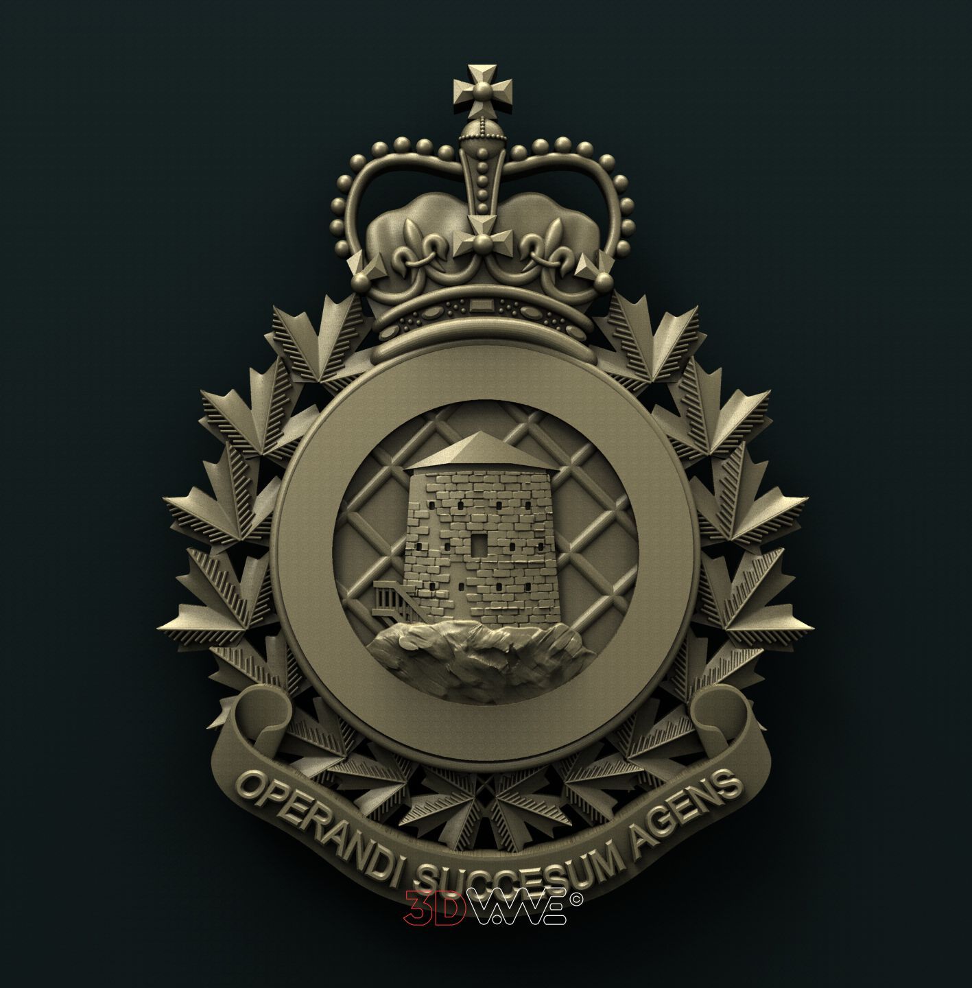 CANADIAN FORCES REAL PROPERTY OPERATIONS GROUP 3D STL 3DWave