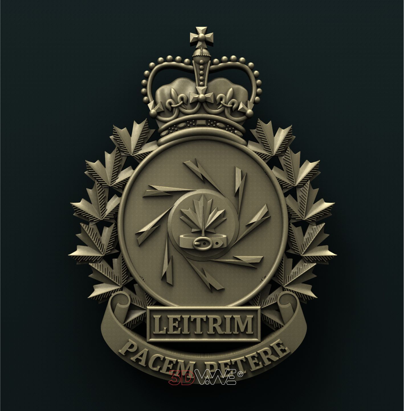 CANADIAN FORCES STATION LEITRIM 3D STL 3DWave