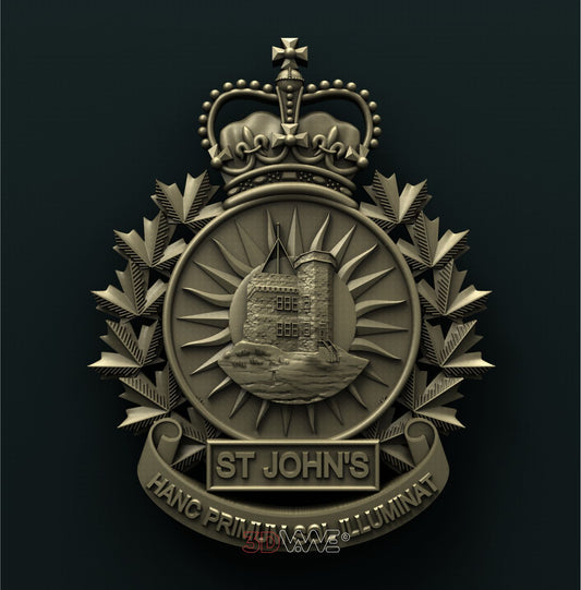 CANADIAN FORCES STATION ST JOHN'S 3D STL 3DWave