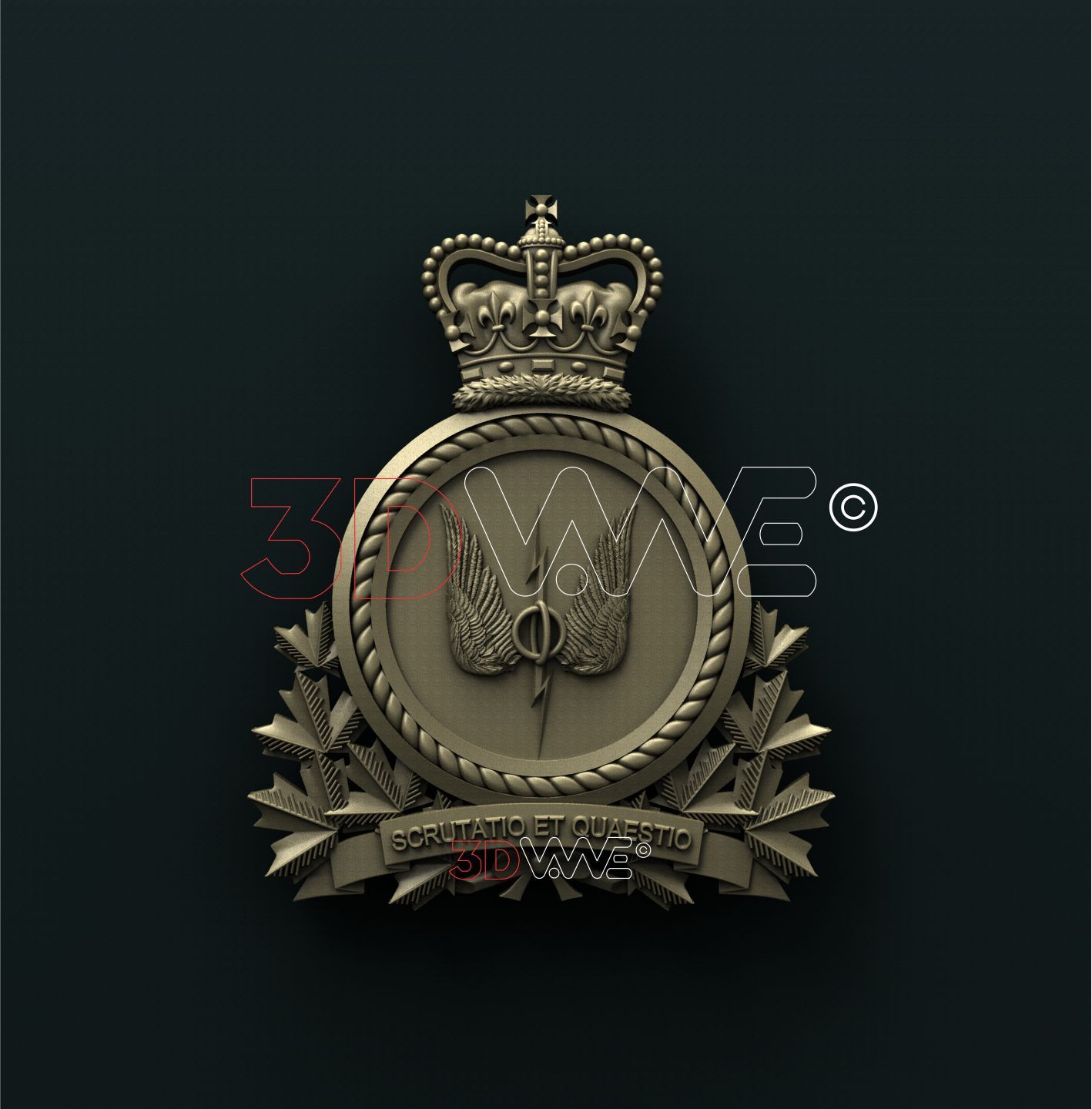 CANADIAN FORCES SUPPLEMENTARY RADIO SYSTEM 3D STL 3DWave