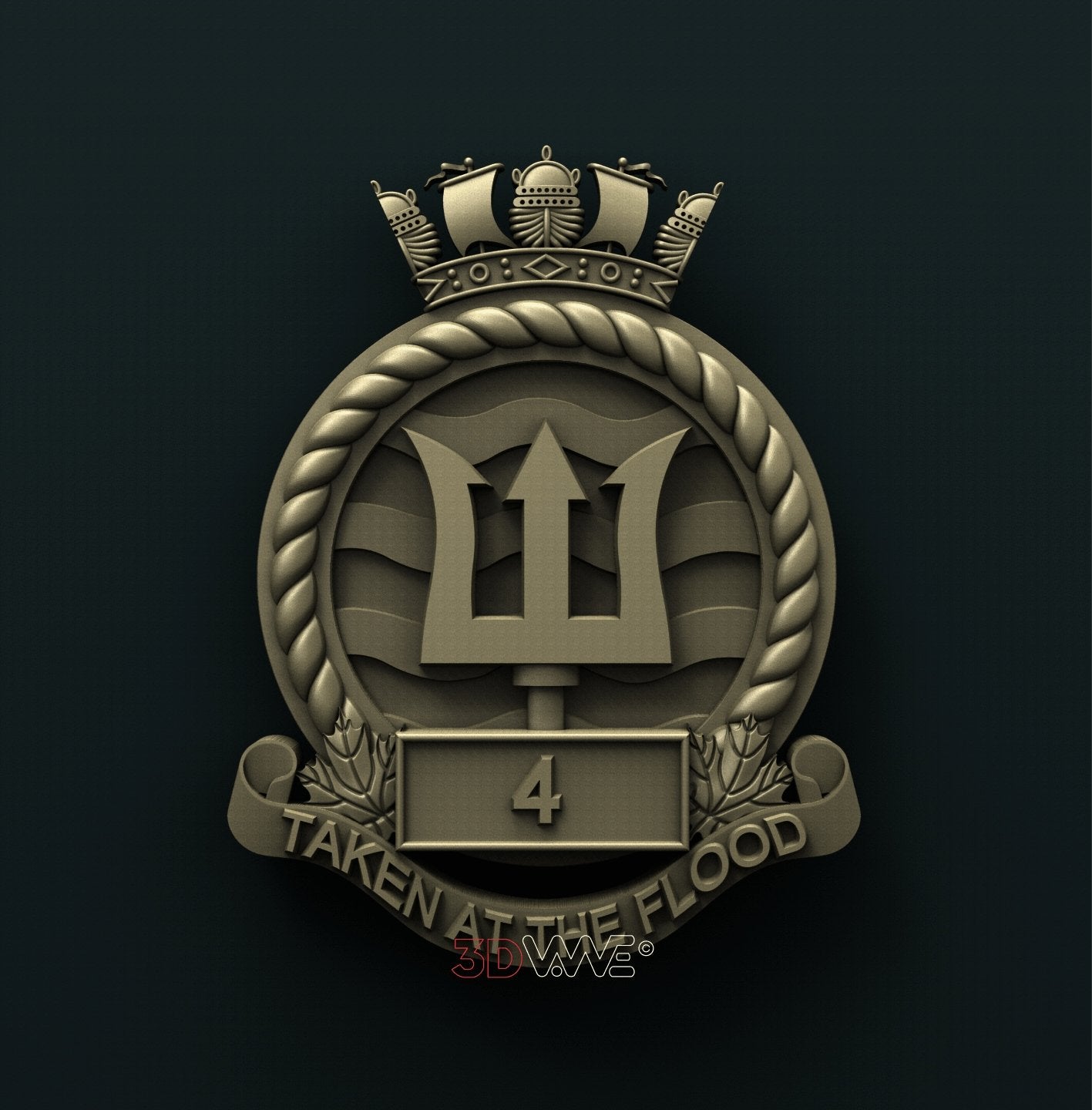 CANADIAN FOURTH MARITIME OPERATIONS GROUP 3D STL 3DWave