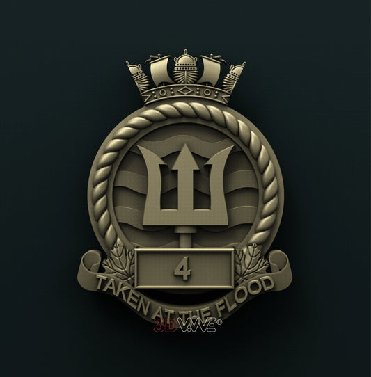 CANADIAN FOURTH MARITIME OPERATIONS GROUP 3D STL 3DWave
