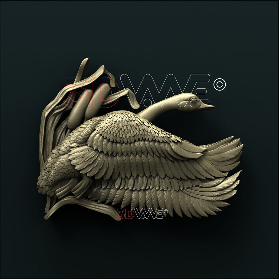 CANADIAN GOOSE 3D STL 3DWave