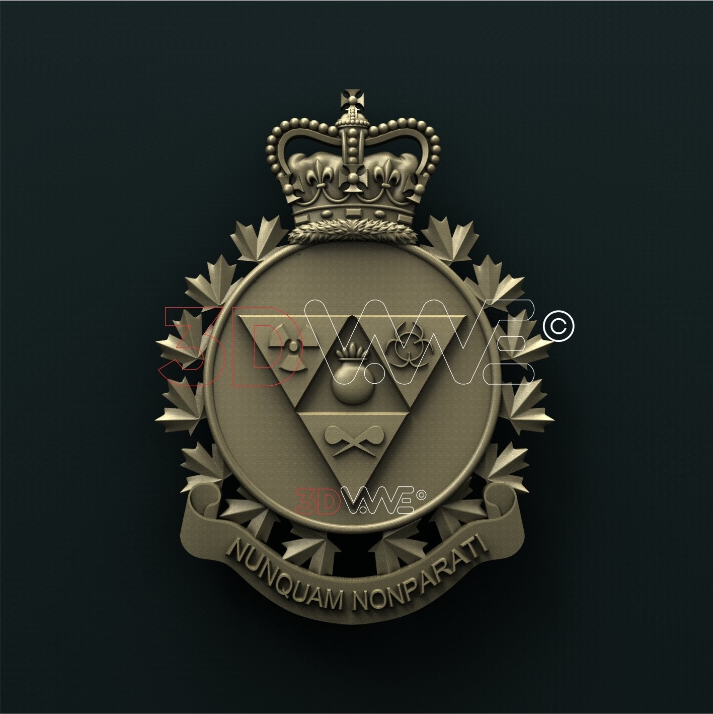CANADIAN JOINT INCIDENCE RESPONSE UNIT 3D STL 3DWave