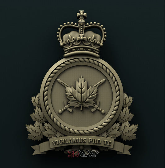 CANADIAN LAND FORCE COMMAND 3D STL 3DWave