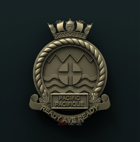 CANADIAN MARITIME FORCES PACIFIC 3D STL 3DWave