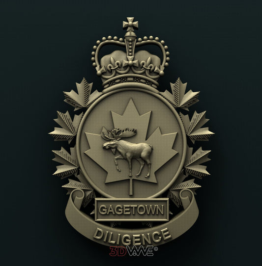 CANADIAN MILITARY BASE GAGETOWN 3D STL 3DWave