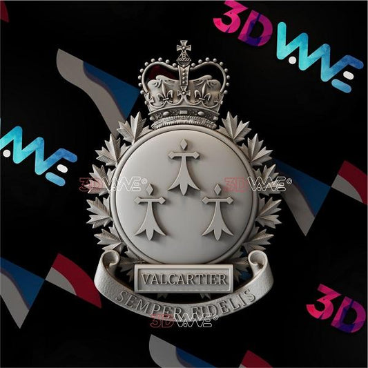 CANADIAN MILITARY BASE VALCARTIER 3D STL 3DWave