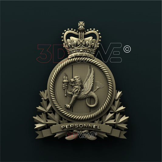 CANADIAN MILITARY PERSONNEL COMMAND 3D STL - 3DWave.us