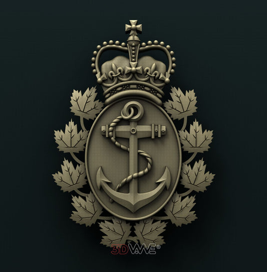 CANADIAN NAVY 3D STL - 3DWave.us