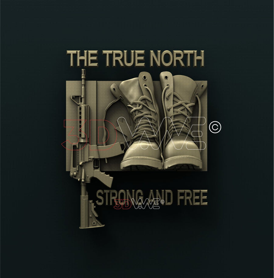 CANADIAN SOLDIER 3D STL 3DWave