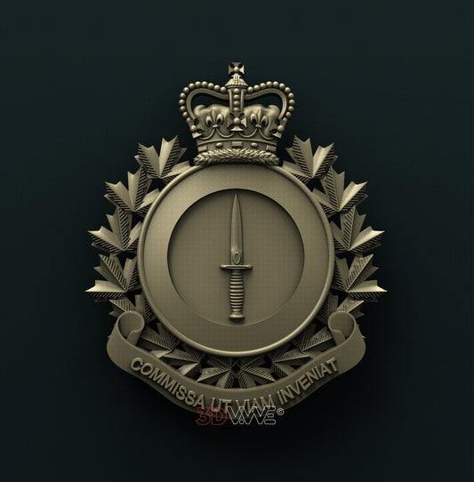 CANADIAN SPECIAL OPERATIONS FORCES BRANCH 3D STL 3DWave