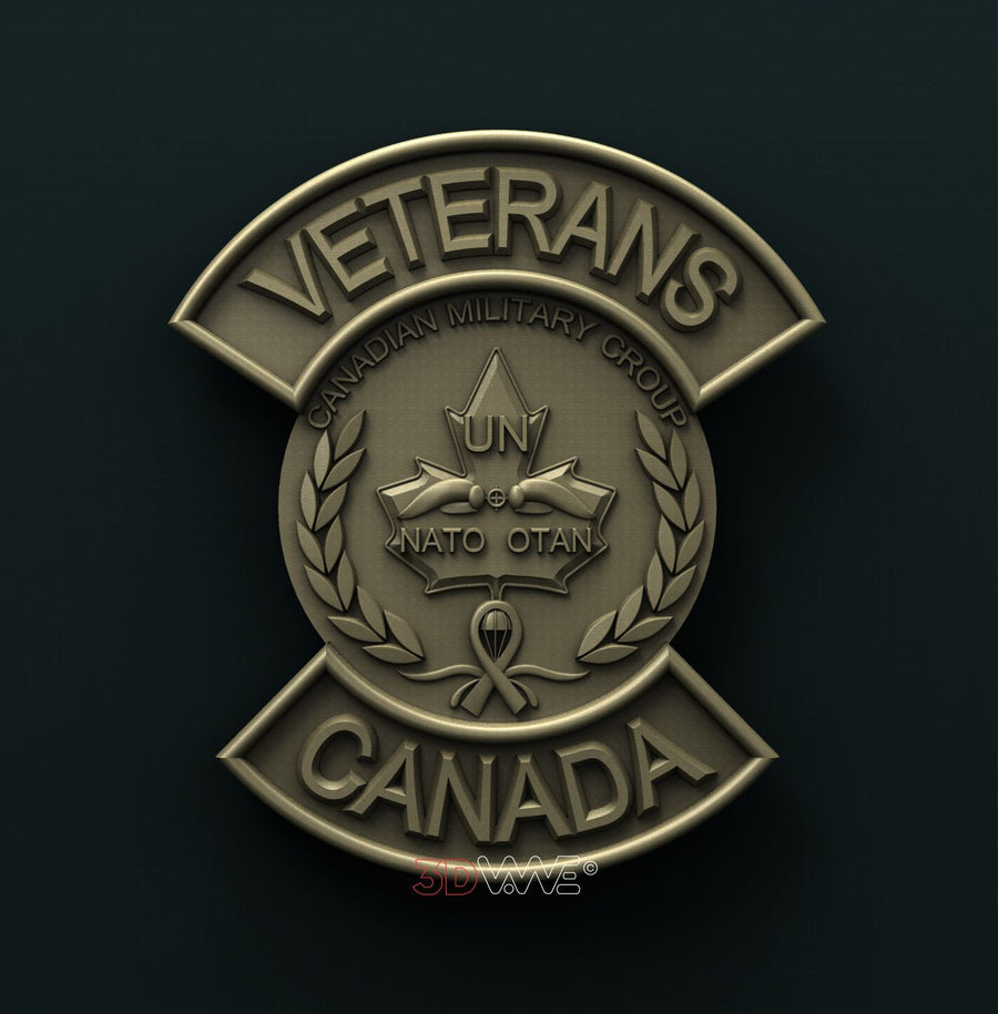 CANADIAN VETERAN 3D STL 3DWave