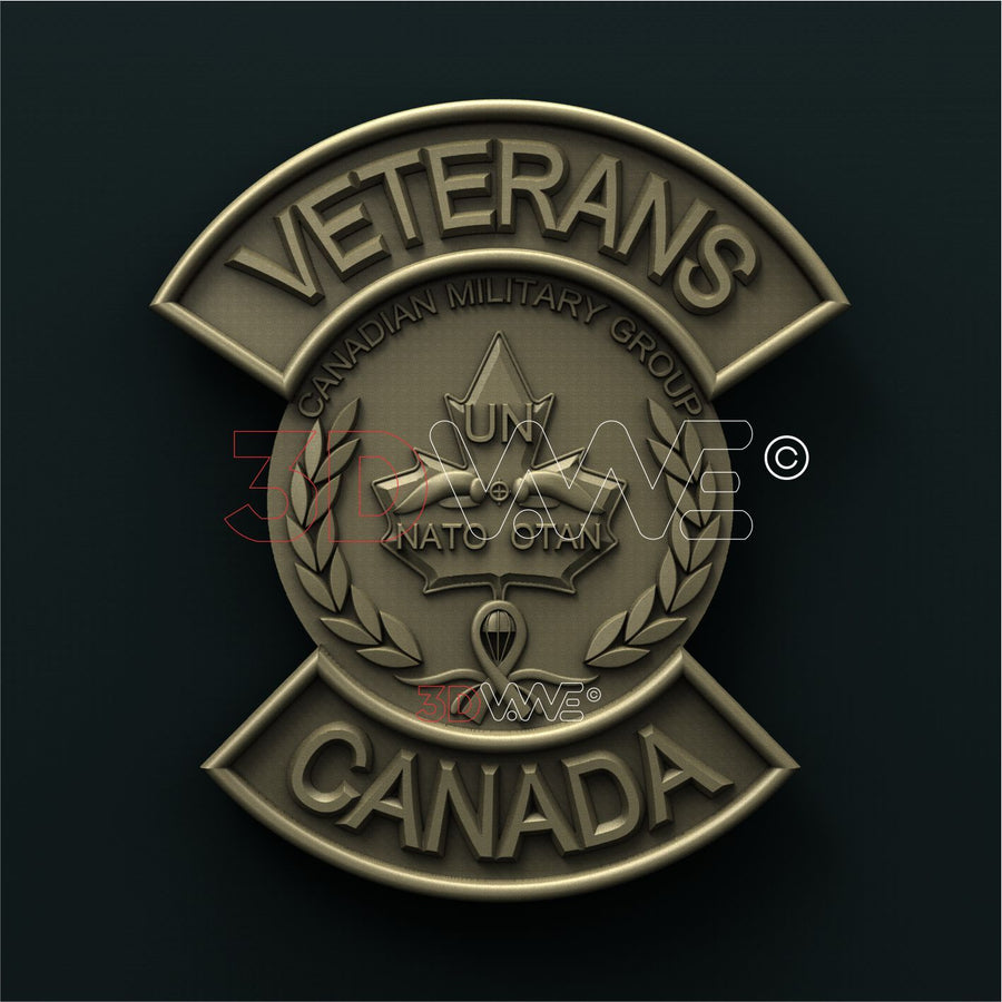 CANADIAN VETERANS 3D STL 3DWave