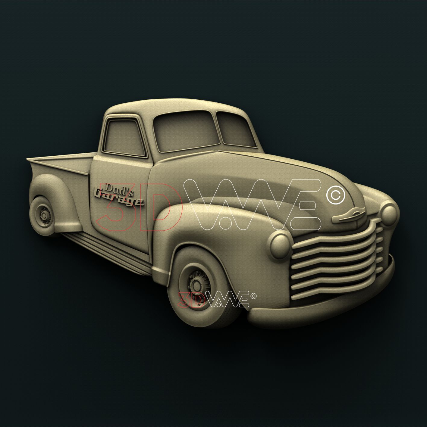 CAR 3D STL 3DWave