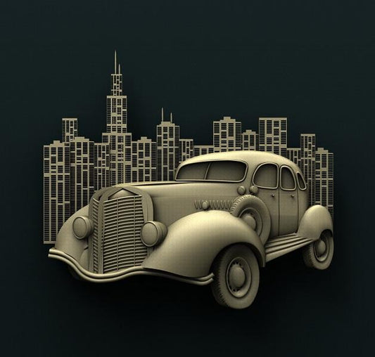 CAR 3D STL 3DWave