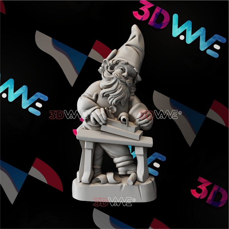 CARPENTER GNOME 3d stl 3DWave.us