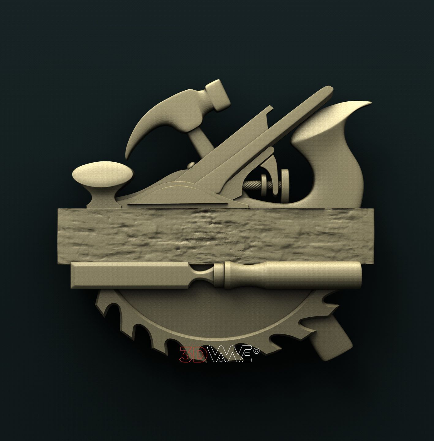 CARPENTRY SIGN 3D STL 3DWave