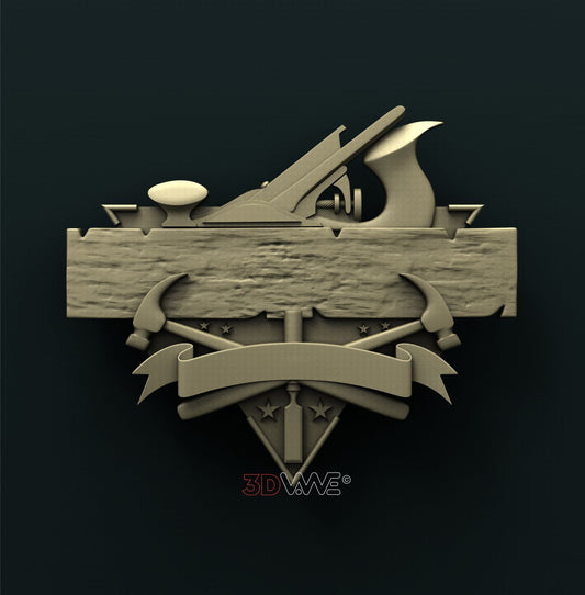 CARPENTRY SIGN 3D STL 3DWave