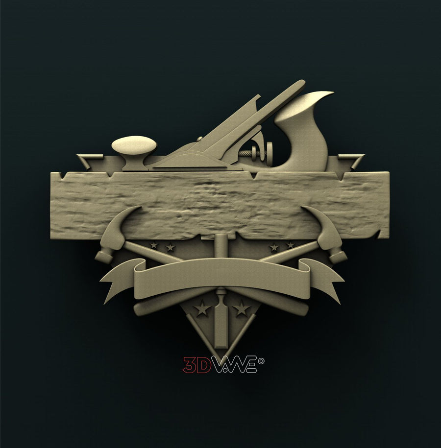CARPENTRY SIGN 3D STL 3DWave