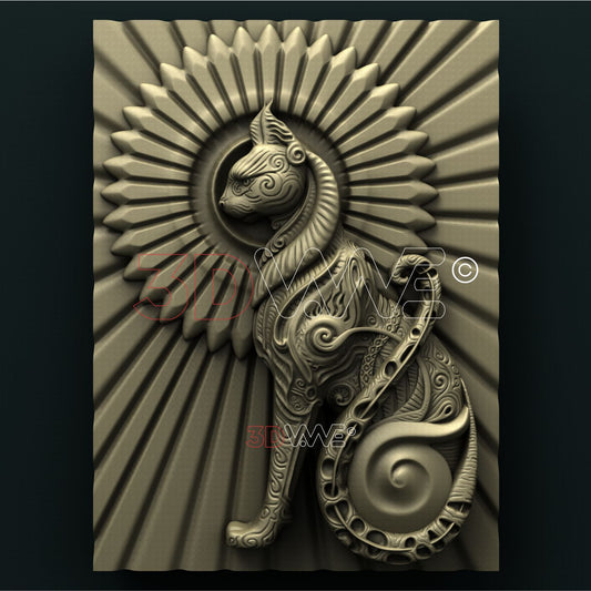 CAT 3D STL 3DWave