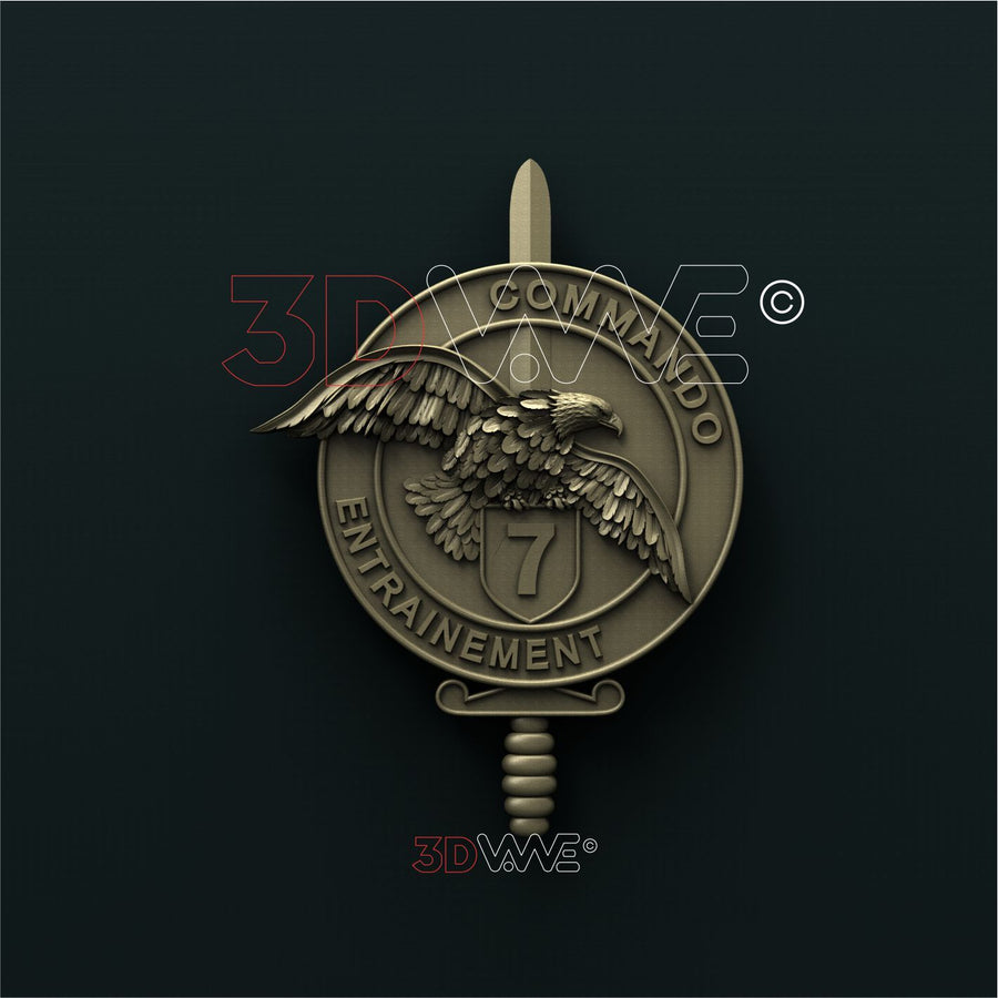 CENTRE ENTRAINEMENT COMMANDO 7 3d stl 3DWave