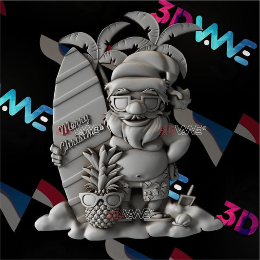 CHRISTMAS GNOME 3d stl 3DWave.us