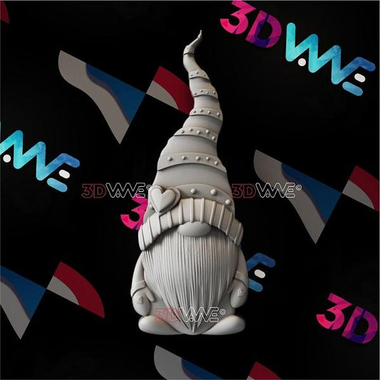 CHRISTMAS GNOME 3d stl 3DWave.us
