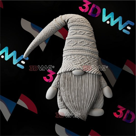 CHRISTMAS GNOME 3d stl 3DWave.us