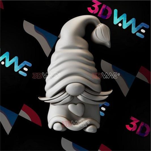 CHRISTMAS GNOME 3d stl 3DWave.us
