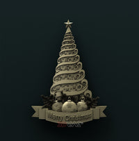 Thumbnail for CHRISTMAS TREE 3D STL 3DWave