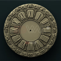 Thumbnail for CLOCK FACE 3D STL 3DWave