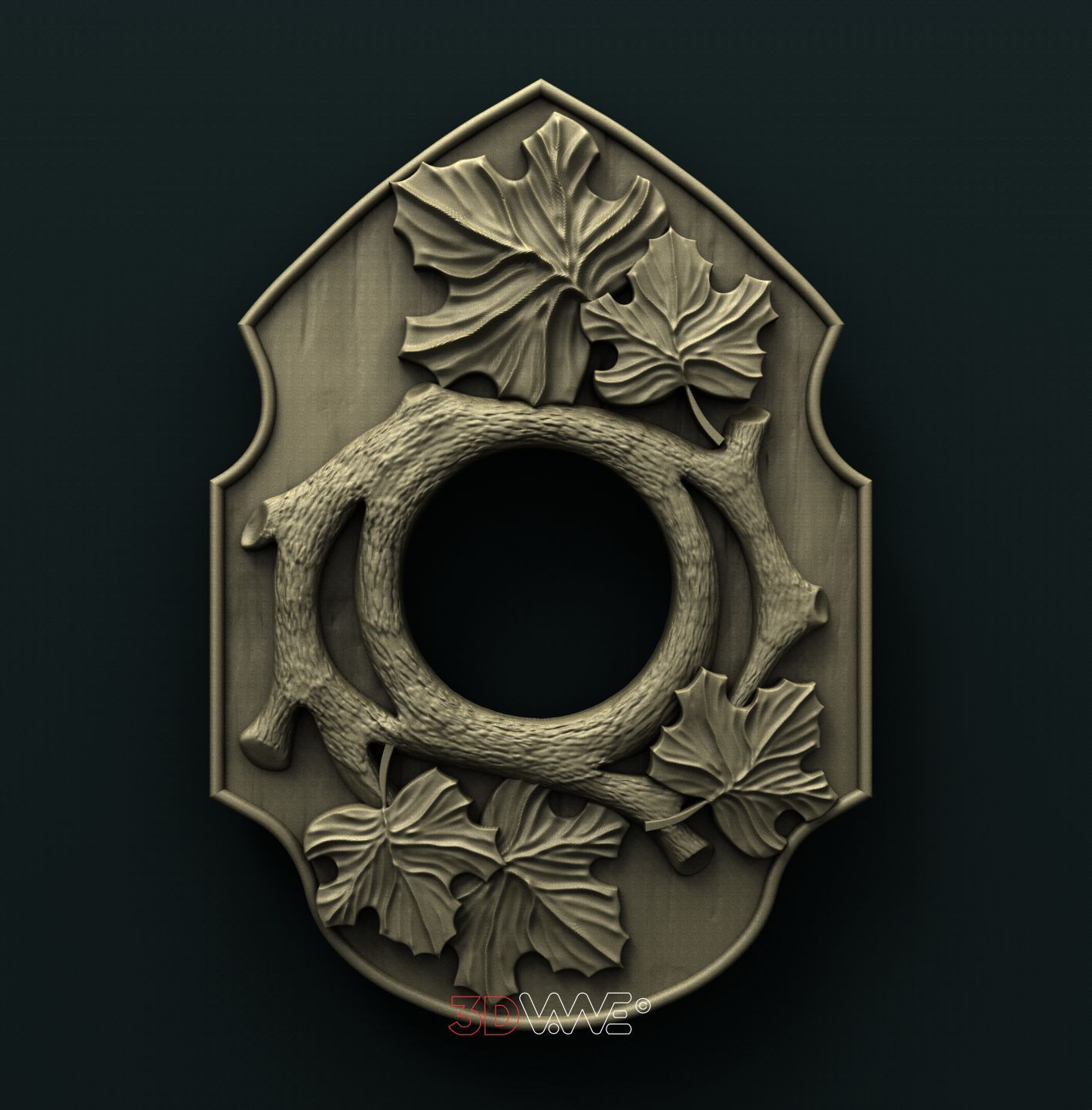 CLOCK FACE 3D STL 3DWave