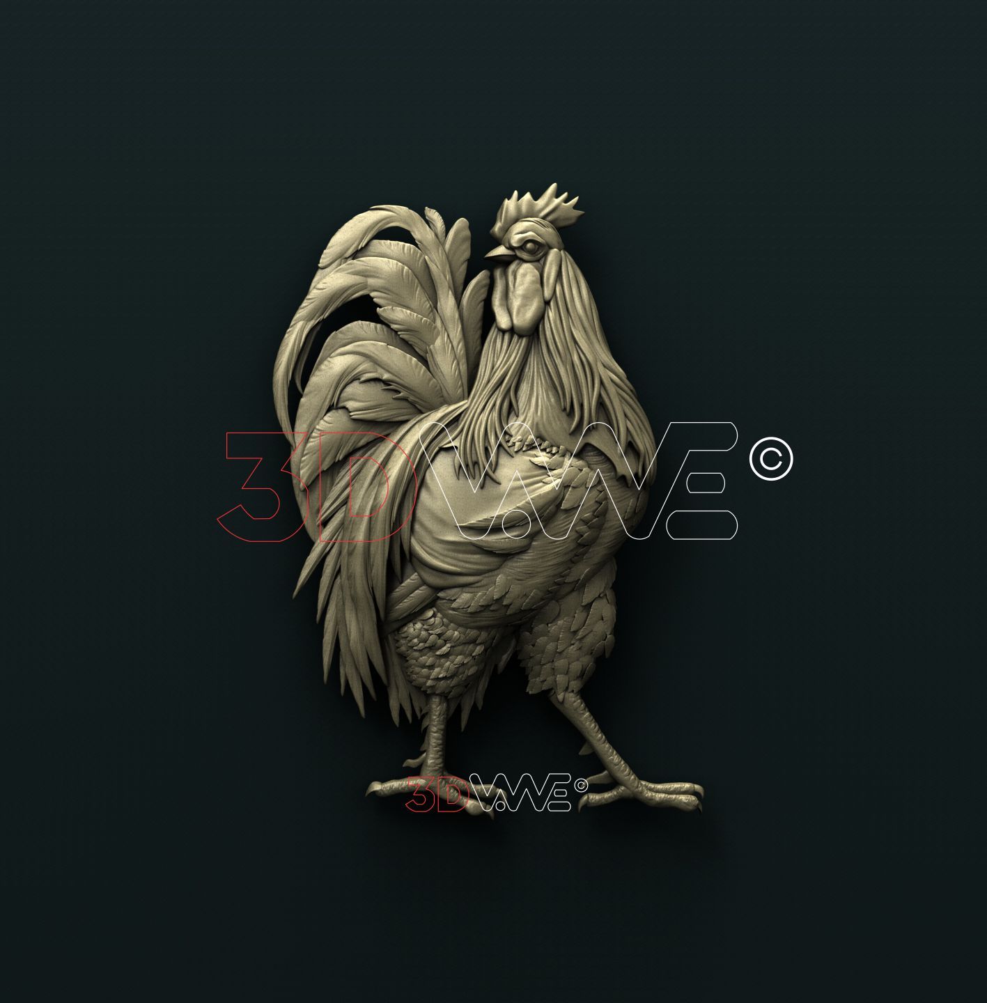 COCK 3D STL 3DWave