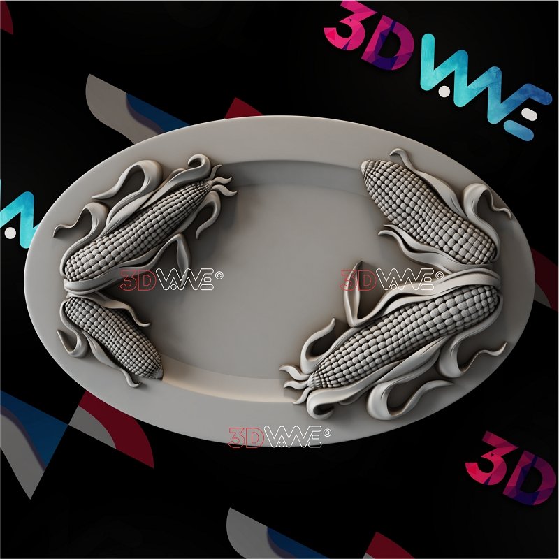 CORN TRAY 3d stl 3DWave.us
