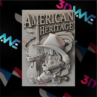 Thumbnail for COUNTRY MUSIC SIGN 3d stl 3DWave.us