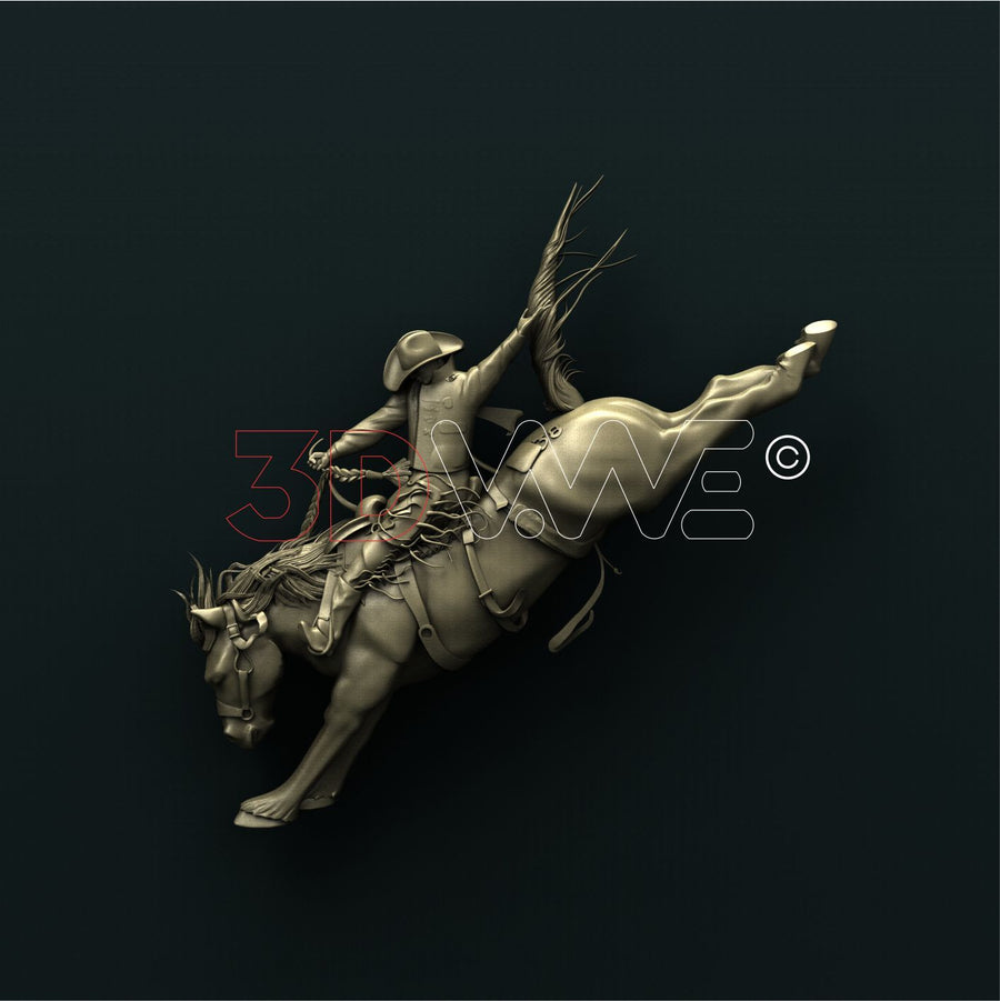 COWBOY 3D STL 3DWave