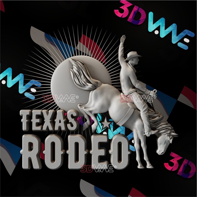 COWBOY 3d stl 3DWave.us