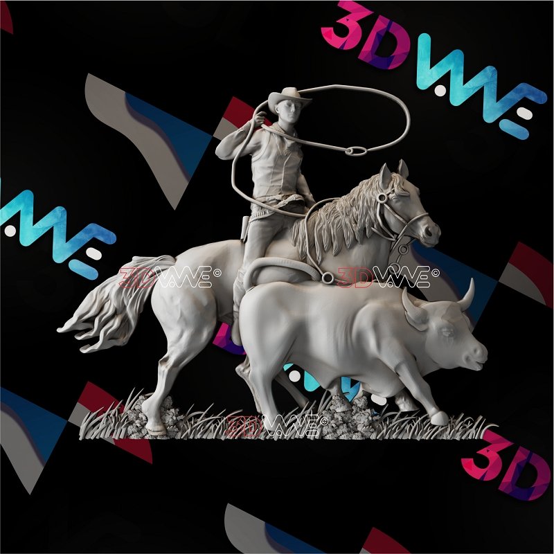 COWBOY 3d stl 3DWave.us