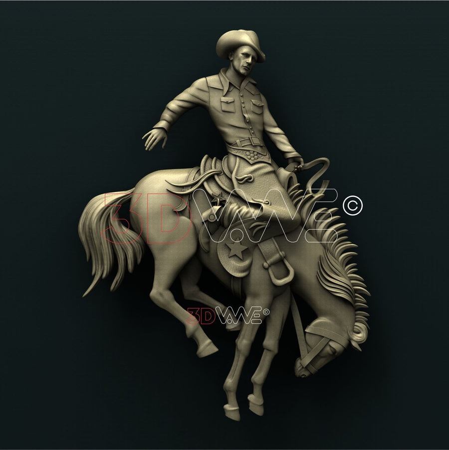 COWBOY 3D STL 3DWave