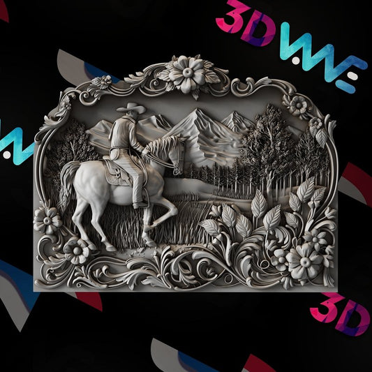 COWBOY 3d stl 3DWave.us