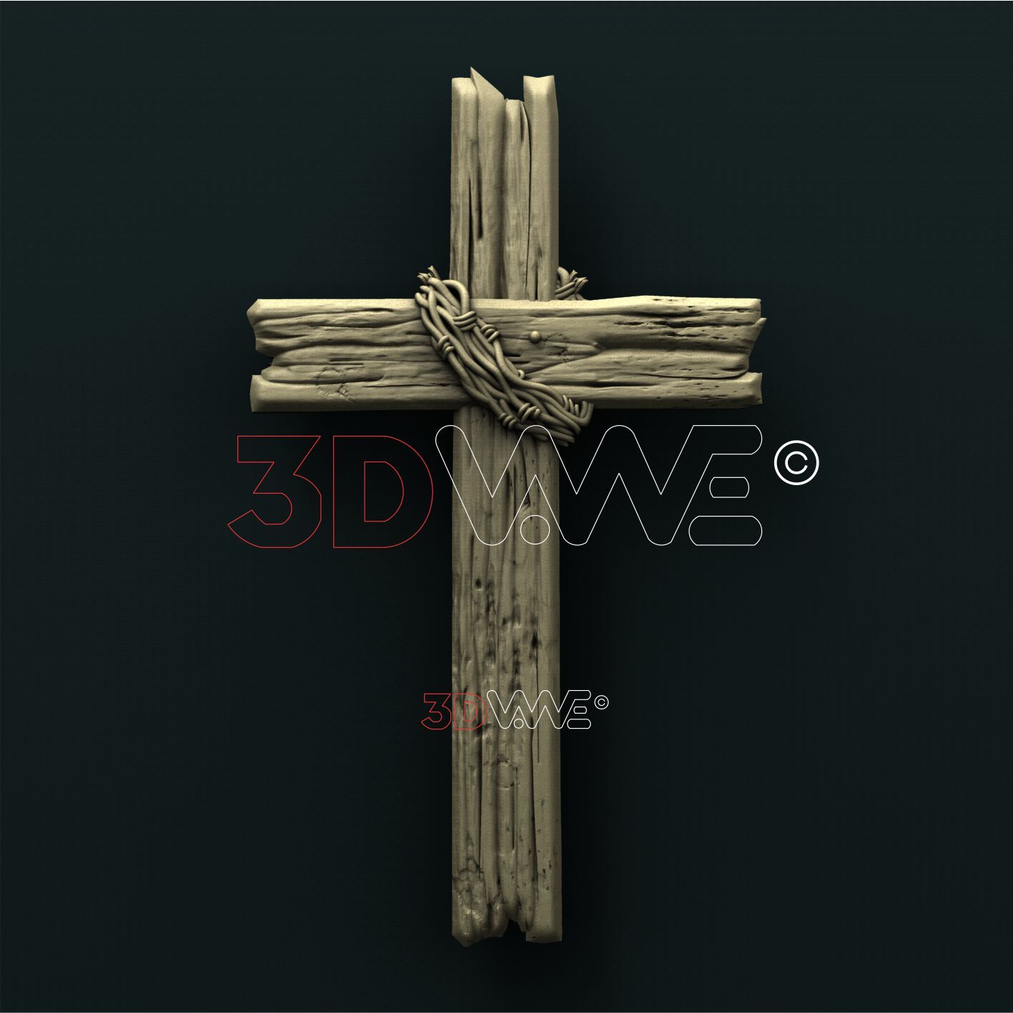 CROSS 3D STL 3DWave