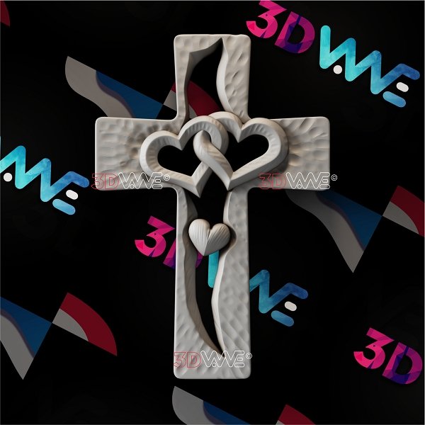 CROSS 3d stl 3DWave.us