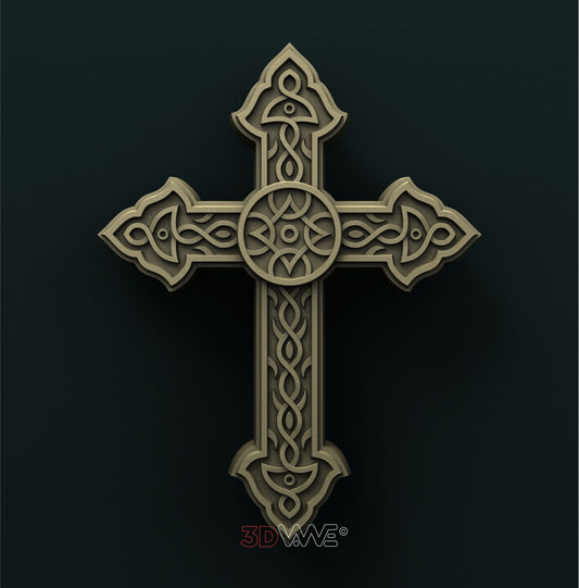 CROSS 3D STL 3DWave