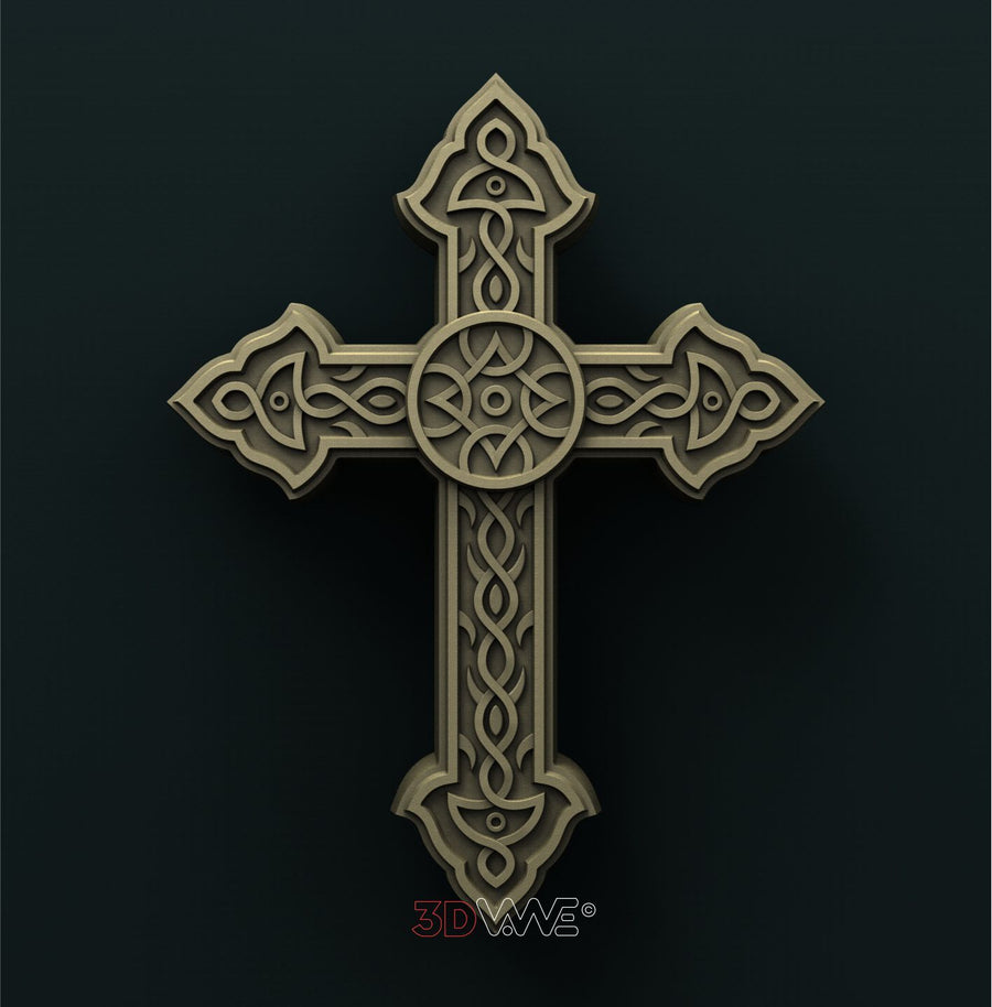CROSS 3D STL 3DWave