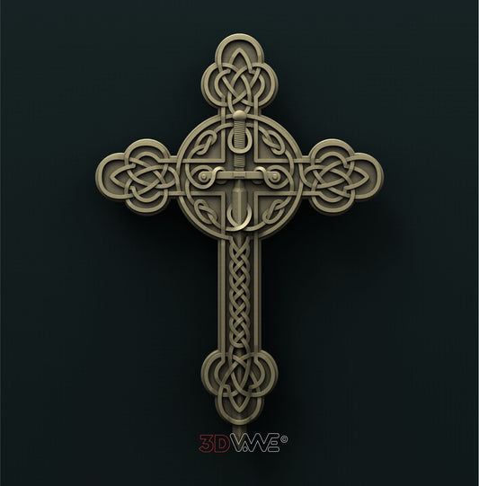 CROSS 3D STL 3DWave