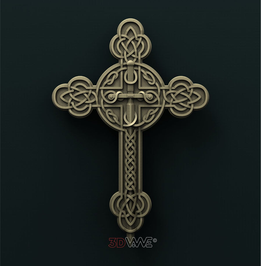 CROSS 3D STL 3DWave